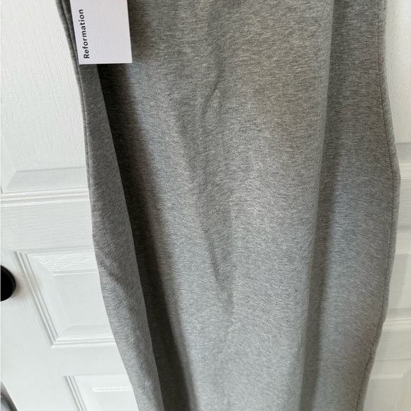 Reformation Gray Midi Dress - Picture 9 of 11